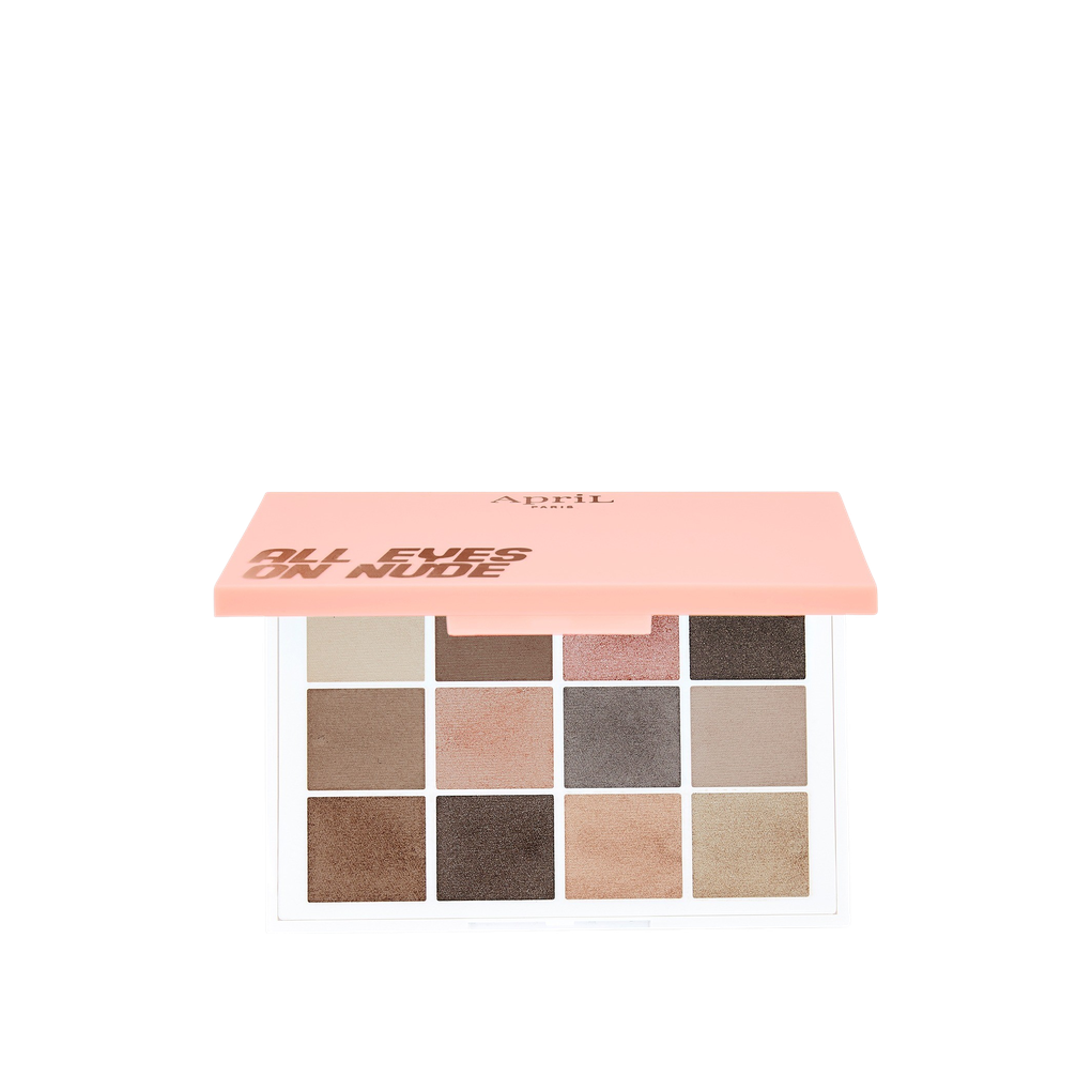 פלטת 12 צלליות בגימור ניוד April