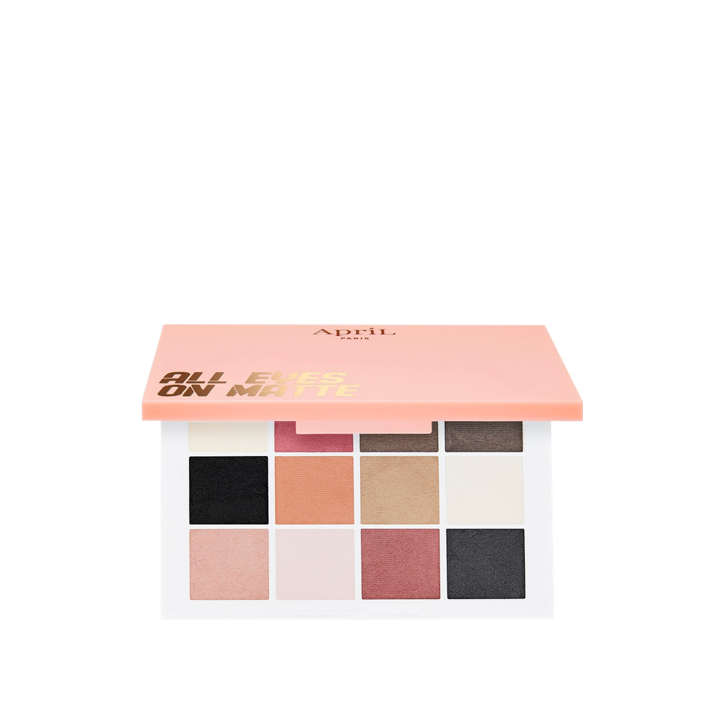 פלטת 12 צלליות בגימור מט April