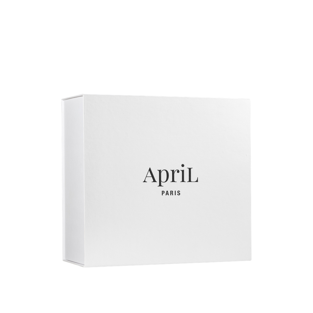 קופסת מתנה בצבע לבן April