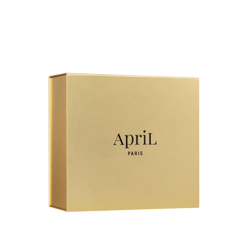 קופסת מתנה בצבע זהב April