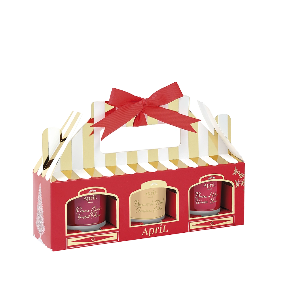 סט נרות ריחניים April