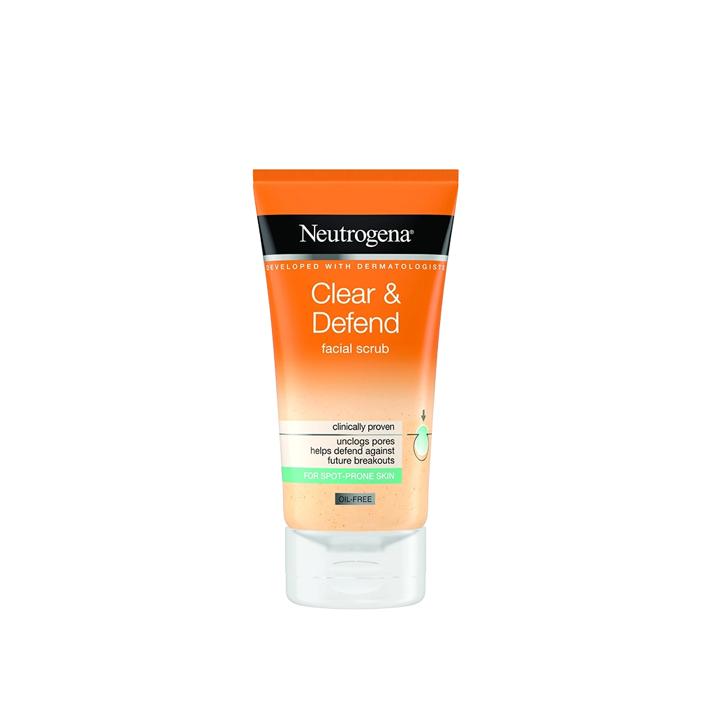 תרחיץ פנים גרגירים Neutrogena