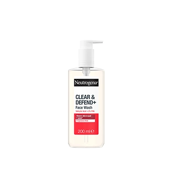 Clear & Defend+ Facial Wash Neutrogena