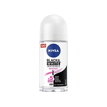 Invisible Black & White Clear Roll On Anti Perspirant NIVEA