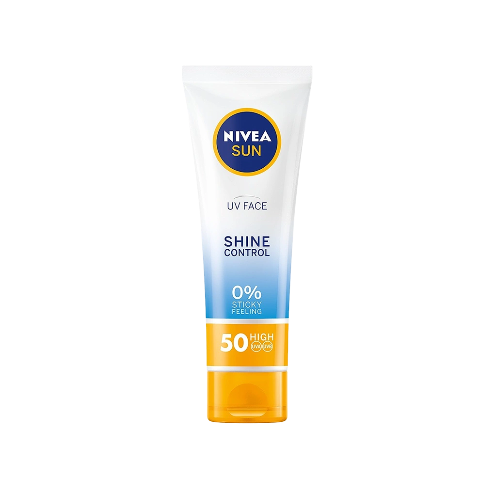 קרם מקדם הגנה לפנים שיין קונטרול ללא ברק 50SPF NIVEA
