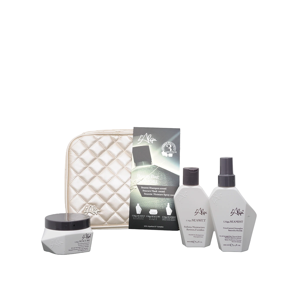 סט סימור לשיער עבה, יבש וצבוע L'alga