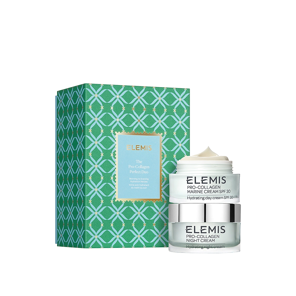 סט אלמיס פרו קולגן קרם יום 30 SPF וקרם לילה Elemis