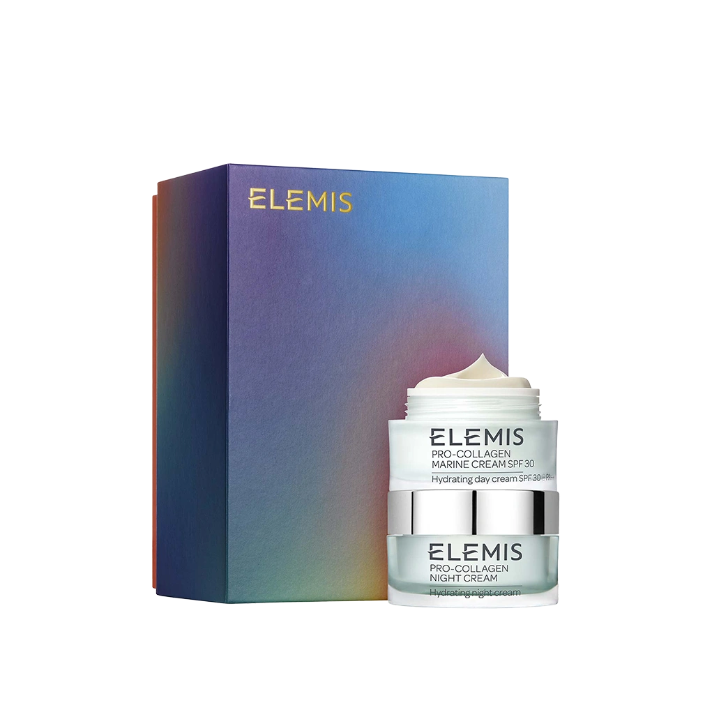 סט אלמיס פרו קולגן קלאסי קרם לחות ליום 30 SPF וקרם לילה Elemis