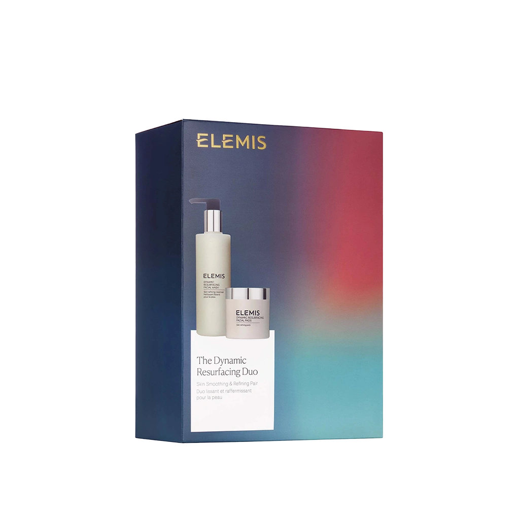 סט אלמיס תרחיץ פנים + פדים דינמיק Elemis