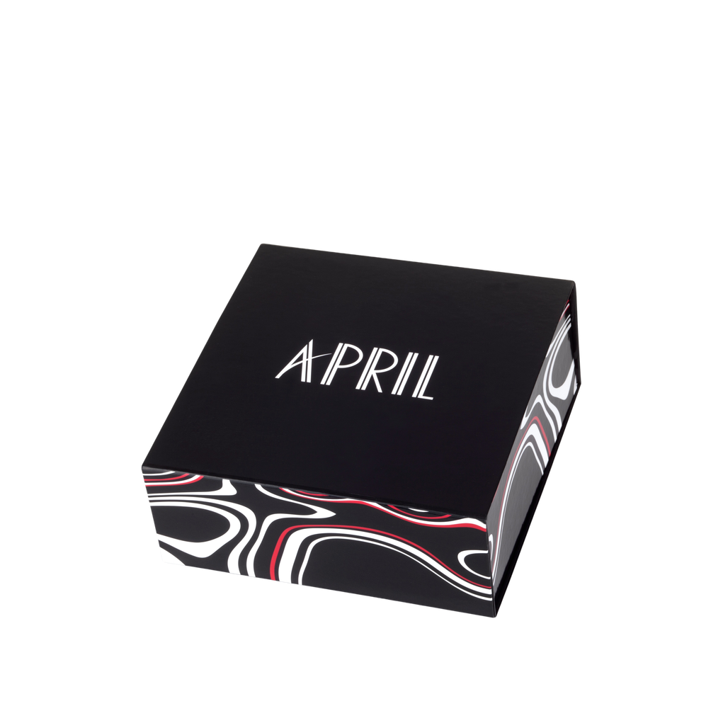 קופסת מתנה בצבע שחור April