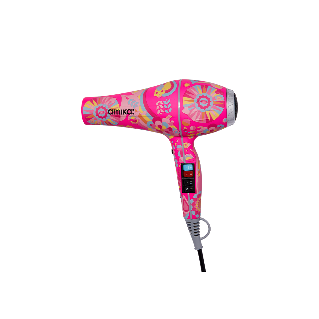 מייבש שיער מקצועי 2300 וואט ורוד amika