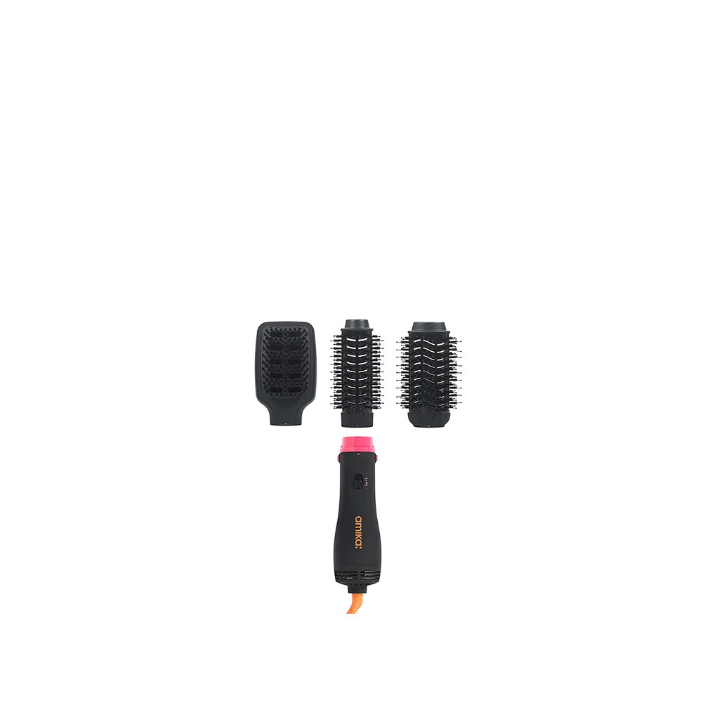 מברשת פן ראשים מתחלפים amika